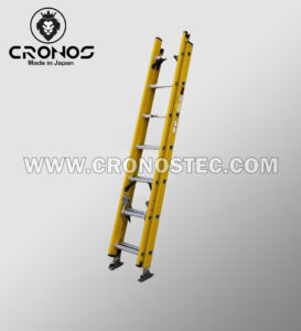 Escalera Telescópica De Fibra De Vidrio 6.50 M/ 24 PASOS.
