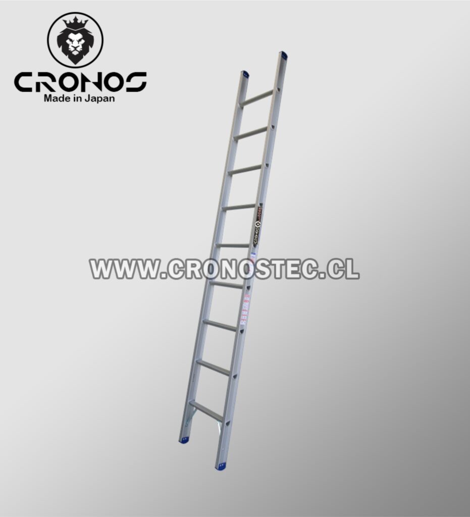 Escalera extensible de aluminio 5.44 M/ 7 P.