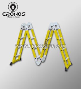 Escalera Multifuncional De Fibra De Vidrio 4.60 M/ 14 P.